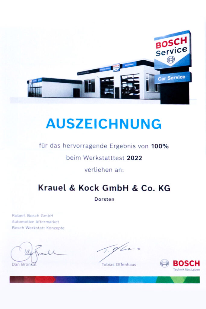 Auszeichnung Krauel & Kock 2022